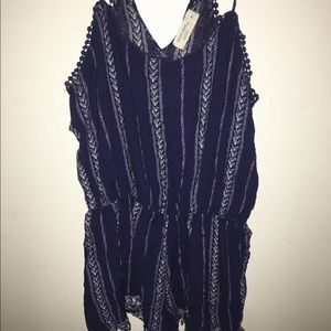 Dark blue romper!